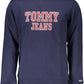 Tommy Hilfiger Cozy Blue Cotton Crewneck Sweater