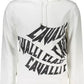 Cavalli Class White Cotton Men Sweatshirt