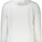 Cavalli Class White Cotton Men Sweatshirt