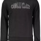 Cavalli Class Black Cotton Men Sweater