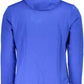 La Martina Chic Blue Embroidered Hooded Sweatshirt