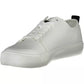 Calvin Klein White Cotton Men Sneaker