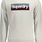 Superdry Gray Cotton Mens Sweater