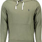 U.S. POLO ASSN. Elegant Green Hooded Sweatshirt With Logo