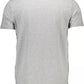 Plein Sport Gray Cotton Men T-Shirt