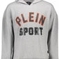 Plein Sport Gray Cotton Men Sweater