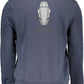 Cavalli Class Blue Cotton Men Sweater