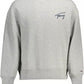 Tommy Hilfiger Eco-Conscious Gray Embroidered Sweatshirt