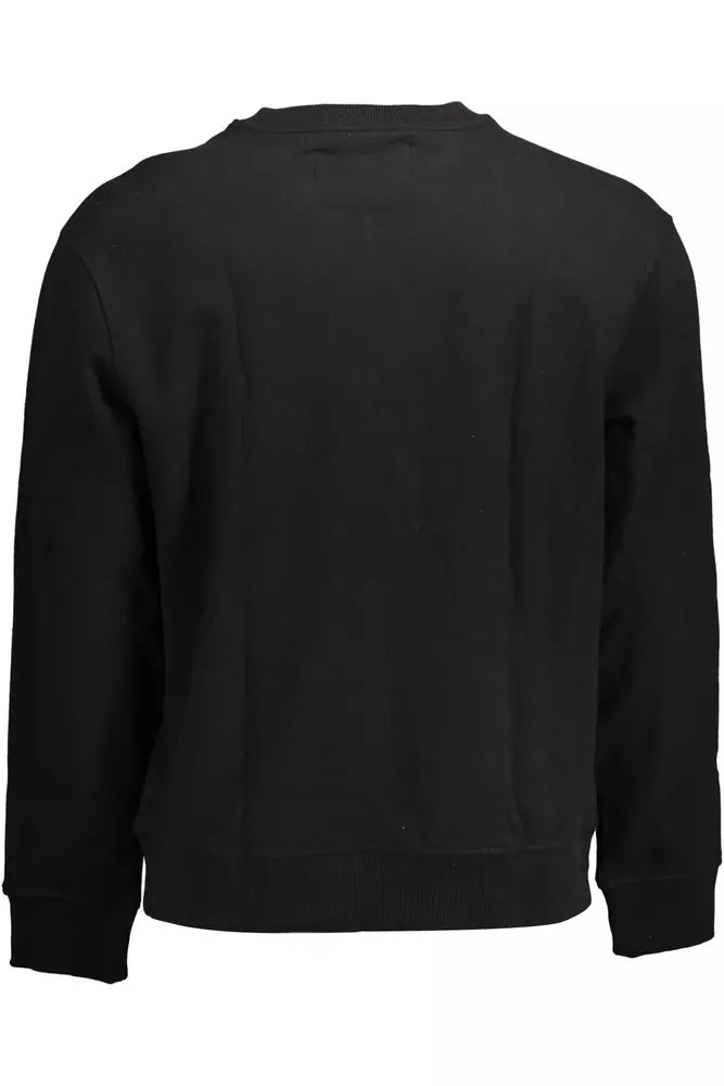 Calvin Klein Black Cotton Men Sweater