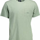 La Martina Green Cotton Men T-Shirt