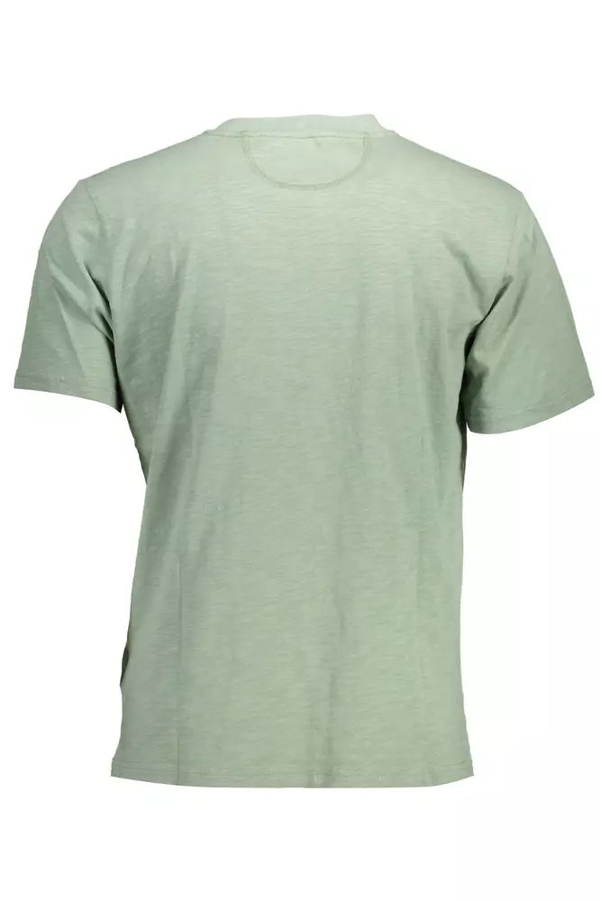 La Martina Green Cotton Men T-Shirt