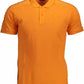 North Sails Orange Cotton Men Polo Shirt