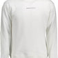 North Sails White Cotton Men Sweater