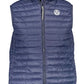 North Sails Sleek Sleeveless Zip Jacket with Logo Detail