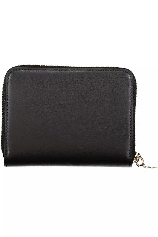 Tommy Hilfiger Elegant Black Polyethylene Wallet