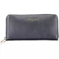 Tommy Hilfiger Elegant Blue Leather Wallet with Multiple Compartments