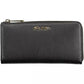 Tommy Hilfiger Elegant Black Polyethylene Wallet with Zip Closure