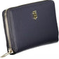 Tommy Hilfiger Elegant Blue Polyethylene Wallet with Logo Detail