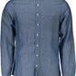 Gant Blue Cotton Men Shirt