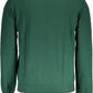 La Martina Green Wool Men Sweater