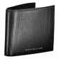 Tommy Hilfiger Elegant Black Leather Men's Wallet with RFID Blocker