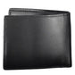 Tommy Hilfiger Elegant Black Leather Wallet with Logo Detail