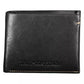 La Martina Black Leather Men Wallet