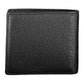 La Martina Black Leather Men Wallet