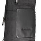 Piquadro Black RPET Men Shoulder Bag