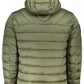 Napapijri Sleek Polyamide Hooded Jacket in Green