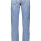 Gant Light Blue Cotton Men Jean