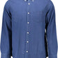 Gant Blue Cotton Men Shirt