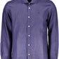 North Sails Blue Linen Men Shirt