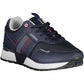 Carrera Sleek Contrasting Blue Sneakers with Logo Detail