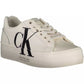 Calvin Klein White Leather Women Sneaker