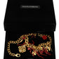 Dolce & Gabbana Opulent Multicolor Crystal Statement Necklace