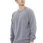 Alpha Studio Light Blue Viscose Men Sweater