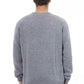 Alpha Studio Light Blue Viscose Men Sweater