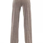 Alpha Studio Brown Wool Women Pant