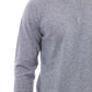 Alpha Studio Light Blue Viscose Men Sweater