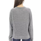 Baldinini Trend Gray Wool Women Sweater