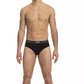 Cavalli Class Black Cotton Men Underwear Set