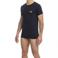 Cavalli Class Blue Cotton Men T-Shirt