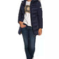 Yes Zee Blue Polyester Women's Jacket