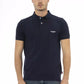 Baldinini Trend Blue Cotton Men Polo