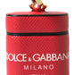 Dolce & Gabbana Elegant Red Leather Airpods Case