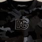 Dolce & Gabbana Elegant Black Camouflage Pullover Sweater