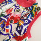 Dolce & Gabbana Multicolor Majolica Floral Crew Neck Tank Top