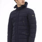 Baldinini Trend Blue Polyester Men Jacket