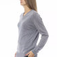 Baldinini Trend Gray Wool Women Sweater